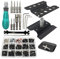 RC Auto Reparatur Arbeitsständer Reparaturwerkzeug Set 360 Grad Rotation und 523 PCS RC Schrauben Kit & RC Schraubendreher und Schrauben Palette Kit für 1/8 1/10 1/12 1/16 1/18 RC Auto Crawler Truck