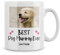 Rib ticklerz - Personalised Photo Custom Mug Gifts from The Dog Best Dog Mummy Ever Dog Mum Present Dog Mum Mother's Day Birthday Gift Christmas Coffee Mug - MG547