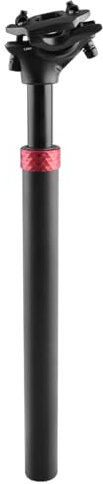 TRIWONDER Fahrrad Sattelstütze 25.4/27.2/28.6/30.4/30.8/31.6mm, Aluminium Sattelstange 350mm Länge für MTB BMX E-Bike Rennrad Trekkingrad (04 Schwarz, 31,6 x 350 mm)