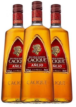 Ron Cacique 70 cl (Caja de 3 Botellas de 70 cl)