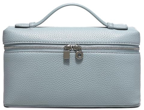 Rejolly Crossbody-Tasche für Damen, L19, Tasche mit Tragegriff oben, Designer-Umhängetasche, ruhig, luxuriös, trendig, Geldbörse, Hell, blau