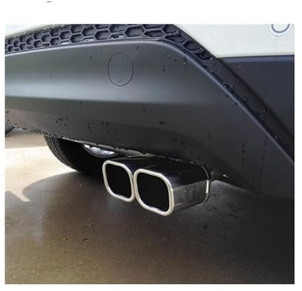 UPIKIT Auto Auspuff Endrohr Endrohre Auspuffblenden kompatibel mit für Hyundai Tucson 2015 2016 2017 2018