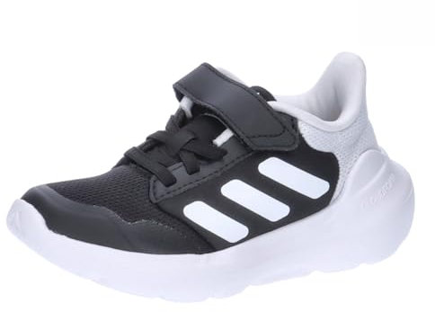 adidas Unisex niños TENSAUR Run 3.0 Shoes Children, Core Black/Cloud White/Core Black, 28 EU