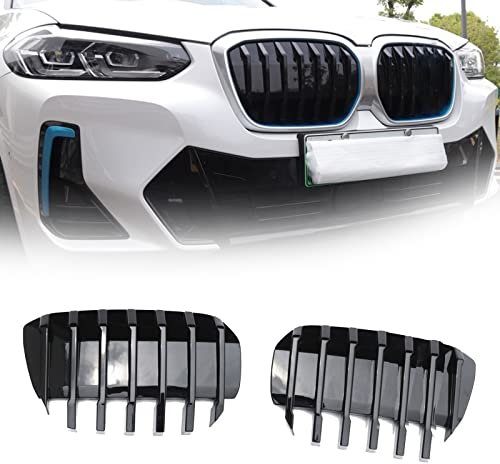 WOHOOD Multicolor Style Auto Frontstoßstange Racing Grills Front Nierengrill Für B&M&W IX3 2022 Auto Zubehör