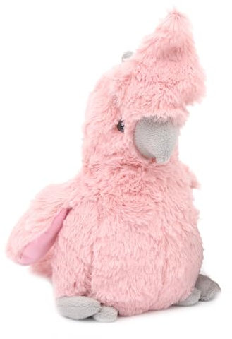 Optimal Products New Large Heavy Fabric Polyester Animal Novelty Door Stop Door Stopper Cat Cockatoo Toy (Cockatoo Door Stopper Pink)
