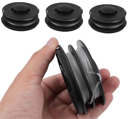 3pcs Elektro Rasentrimmer Doppelfadenspule Ersatzteil für Aldi King Craft KCR 450 KCR 451 für Top Craft TCR 50 für GLR 450/1 450/2 450