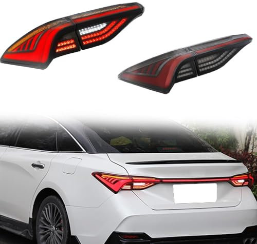 LiuROSE Auto wasserdichte Rückleuchten für Avalon 2018-2019,Auto Innen Rücklicht Parkplatz Bremse Lampe Signal Lampe Ersetzen Zubehör