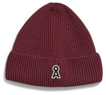 ARMEDANGELS Unisex Mütze aus Merino-Wolle NILDAAO ICONIC Cranberry Juice ONE SIZE
