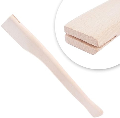 BAUSTER Axtstiel aus stabilem Buchenholz – Ersatzstiel für Spaltaxt & Beil – ergonomisch & stoßfest, in verschiedenen Längen (90 cm)