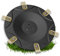 Tuning per 6 lame compatibile con ECOVACS Goat O500, O800, O1200, G1-800, G1-2000, G1, disco da taglio premium in fibra di vetro rinforzato per 6 lame (disco da taglio senza lame)