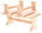 ERINGOGO 1satz Miniaturmöbel Set Aus Holz Puppenhaus Tisch Und Bank Dekorative Möbel Für Kreative Szenen Geeignet Für Puppenstuben Und Miniatur-Dekorationen Aus Natürlichem Holz