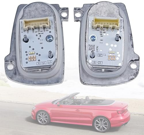LEVANLIGHT 2 x DRL Xenon-Vorschaltgerät für Scheinwerfer, Tagfahrlicht, Blinker, Steuergerät, Modul passend für A3 Cabriolet Limousine/Sportback, ersetzt # rechts 8V0998474A + links 8V0998473A