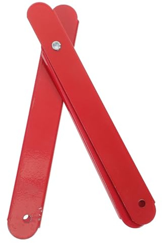 AUTSUPPL Charnières En Aluminium Pour Échelle Pliante, Pièces Légères D'escabeau Pliant, Kit De Remplacement Solide, Fixation Résistante Pour Travaux Bricolage, Lot De 2 Pièces, Usage Domestique