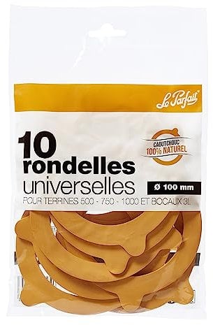 Le Parfait - Sachet de 10 rondelles Super - 100mm, orange