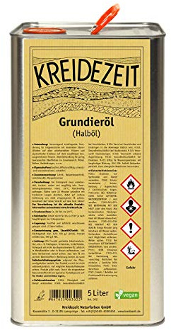 Kreidezeit Grundieröl-5,00 l