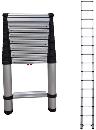 Telesteps 1800ep OSHA konform 18 ft erreichen Professional breit Schritt Teleskop Verlängerung Leiter