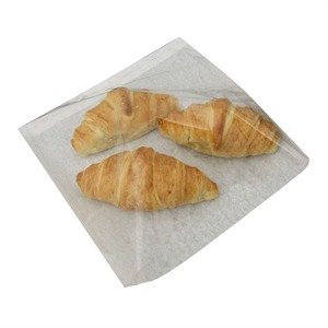 50x Film Front Cellophane Food Paper Bags - 8.5 x 8.5