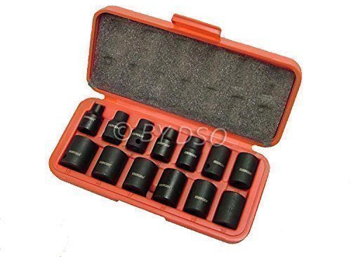 US Pro Bergen Professional 14 Piece Metric 3/8 Inch Drive Impact Socket Set B1365
