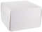 Decora, 0339482 Boîte à gâteau, Idéale pour Transporter et Conserver des gâteaux décorés, Conditionnée Individuellement, 36,5 x 36,5 x H 25 cm, Weiß