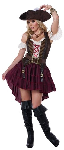 California Costumes Sexy Swashbuckler Captain Costume X-Small Multi