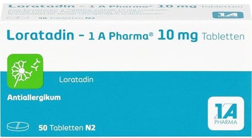 Loratadin 1A Pharma Tabletten