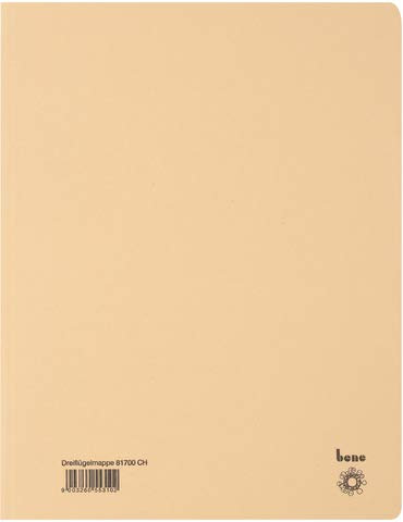 Bene 81700CH Dreiflügelmappe, A4, chamois