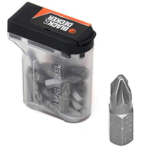 Black & Decker A7208 PZ2 Screwdriver Bits x 20 in Tic Tac Box
