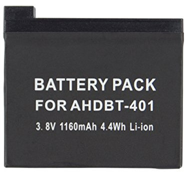 PowerSmart Batterie AHDBT-401 1160 mAh pour Hero