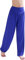 HOEREV Super weiche Modal Spandex Harem Yoga Pilates Hosen, Gr.-X-Large,Königsblau