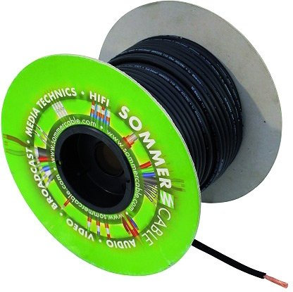 DMX Kabel 2x0.34 3pin 100m bk BINARIO 234