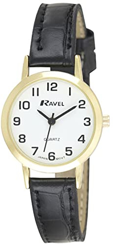 Ravel - Unisex Traditional Watch with Clear Numeral Dial