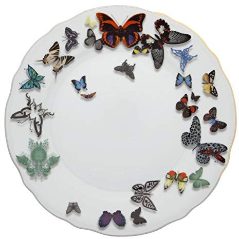 Vista Alegre Butterfly Parade Dinner Plate
