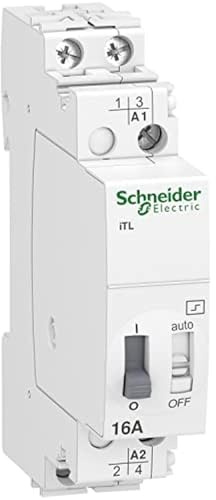 Schneider Electric, für DIN-Schienen DPST 16A 110 V dc, 230 → 240V ac Spule