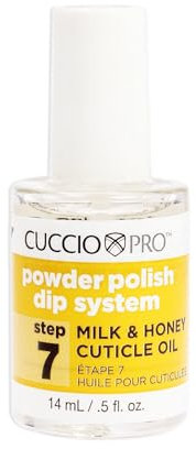 Cuccio Powder Polish Dip System Step 7 Milk and Honey Cuticle Oil