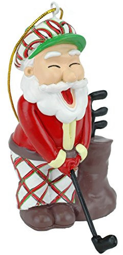 Baum buddees Golf Santa Claus Weihnachten Ornament