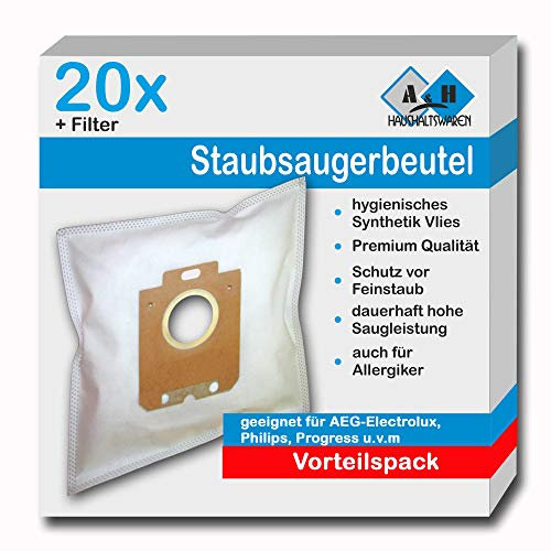 Lot de 40 sacs d'aspirateur pour Electrolux ZSPGREEN Silent Performer