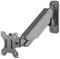 Manhattan TV & Monitor Mount, Wall, Spring Arm, 1 screen, Screen Sizes: 17-32, Black, VESA 75x75 to 100x100mm, Max 8kg, Height Adjustable Swivel Arm (2 pivots)