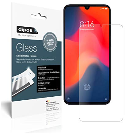 dipos 2x Displayschutzfolie 9H matt für Xiaomi Mi 9 SE | Antireflex, entspiegelnd, bricht und splittert nicht, kein Echtglas, Anti-Shock, kratzfest, blasenfrei, selbstklebend