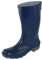 Regenliebe - Stivaletti da donna in gomma, con collo alto, Blu (Blu), 37 EU