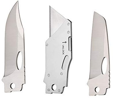 ROXON Austauschbare Messerklingen für S802 Phantom, S501U, S502 und S502U Phantasy (BA03 Clip Point+BA08 Schneiden + BA09 SheepOOT)