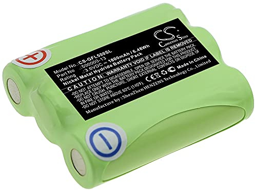 TCTK Akku 1800mAh Kompatibel mit [Geo-Fennel] Multi-Liner FL 50, Multi-Liner FL 50 Plus Ersetzt 500000-13