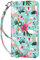 ULAK Handyhülle für Samsung Galaxy S20 FE Hülle Premium Leder Schutzhülle Tasche Flip Case Standfunktion Kartenfach Klapphülle mit Stoßfest Magnetisch Cover - Bunt Blumen