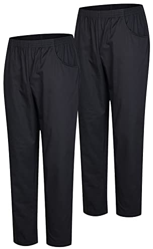 Misemiya - Pack 2 Pcs - Pantalon SANITAIRE Unisex - Uniformes MEDICALES Uniformes SANITAIRES Pantalon DE Travail - Réf 8312 * 2 pcs