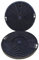 JCSPARES® - Kit coppia 2 filtri a carboni attivi antiodore mod EFF75 Diametro 15,5 Cm cappa compatibili Faber Rex Electrolux Franke INCA SMART-INTRA-LINFA-INCALUX-OMNIA-FLEXA-NOVA Ed altre