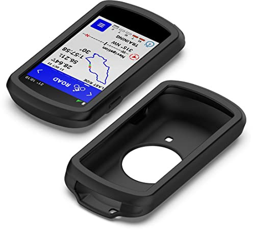 Moorovgi Case Compatible with Garmin Edge 1040, Silicone Protective Case Skin - GPS Bike Accessories (Black)