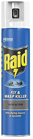 Raid Rapid Action Fly & Wasp Killer 300ml