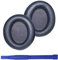 Adhiper Q35/Q30 Ohrpolster Kompatibel mit Anker Soundcore Life Q35/Q30 Kopfhörer,Protein-Leder Noise Cancelling Earpads,Ersatzteile Kopfhörer Earmuff Pads(Dunkelblau)