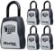 Master Lock, Outdoor Box für Haussafe mit Zahlenschloss, 5 Schlüsselkapazität, 5 Stück, 5400EC5, Schwarz