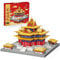 YILETKC Chinesische Architektur Baustein, 4601 Teile Eckturm der Verbotenen Stadt Mini-Bausteine Klemmbausteine Häuser Modell, Modulares Architektur Spielzeug Geschenk für Kinder und Erwachsene