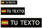 2 Piezas Parches Personalizados con Nombre Militar,Parche Táctico Bordado Personalizado de la Bandera Española con Gancho y Bucle, Para Mochilas Camisa de Trabajo Uniforme Chalecos Chaquetas